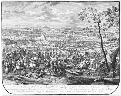 Zenta Savaşı, 1697 by Austrian School