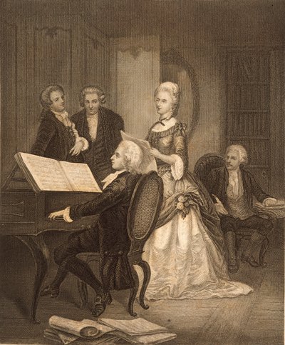 Wolfgang Amadeus Mozart, Caterina Maddalena Giuseppa