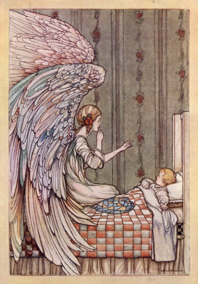 John Keats: Uyku ve Şiir (renkli taş) by Averil Mary Burleigh