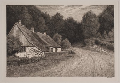Ormanın yanında çiftlik evi by Axel Holm