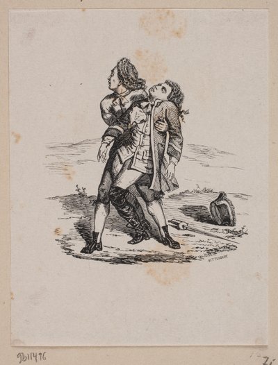 ve düello by Axel Theodor Kittendorff