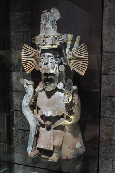 Tanrı Tlaloc, Tlahuac, Geç Postklasik dönem, c.1500 şeklinde tütsü brülörü by Aztec