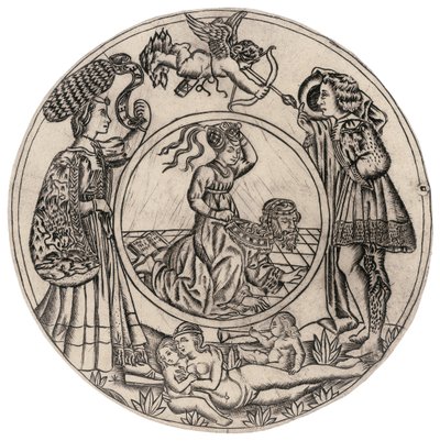 Aristoteles ve Phyllis, genç bir adam ve Eros