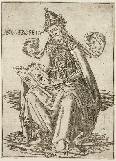 Peygamber Hagay by Baccio Baldini