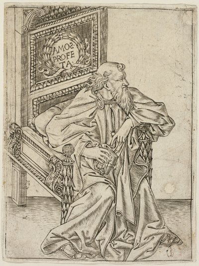 Peygamber Amos by Baccio Baldini