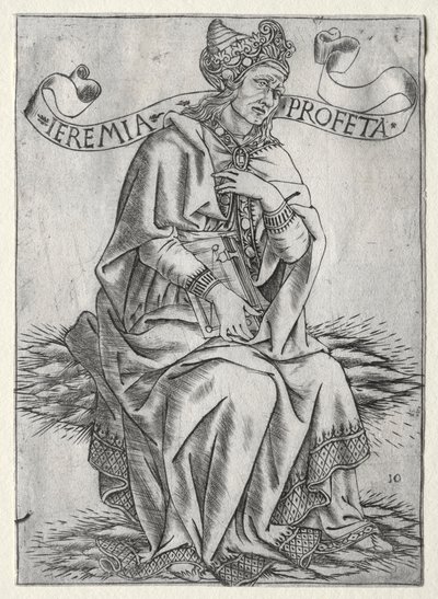 Peygamberler: Yeremya, c. 1470-75. by Baccio Baldini