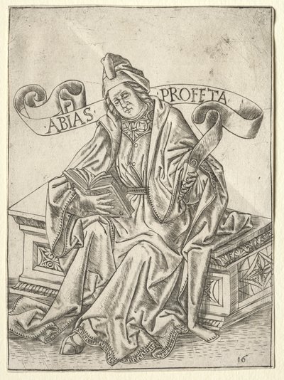 Peygamberler: Obadya, c. 1470-1475. by Baccio Baldini