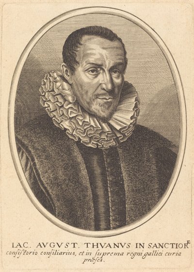 Jacques-Auguste de Sen by Balthasar Moncornet