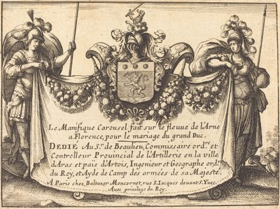 Baş sayfa by Balthasar Moncornet after Remigio Cantagallina