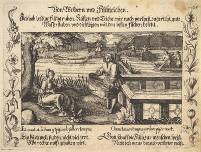 Havuzlar ve balık havuzları, Petrarch, Glück und Unglück Spiegel