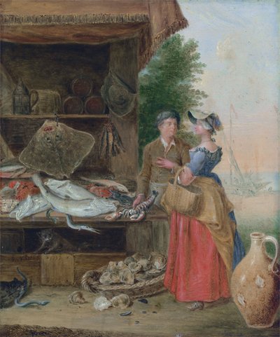 Balıkçı tezgahı by Balthazar Nebot