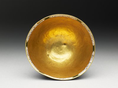 Kapaklı kase, tabak ve kaşık, astrolojik süslemeli, 19. yüzyılın başlarında by Baqir