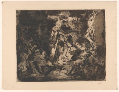 İsa çarmıhta by Barbara Elisabeth van Houten (signed by artist)
