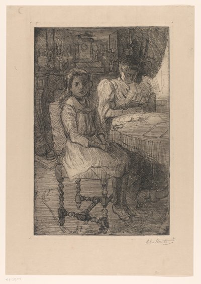 masada iki kadın by Barbara Elisabeth van Houten (signed by artist)