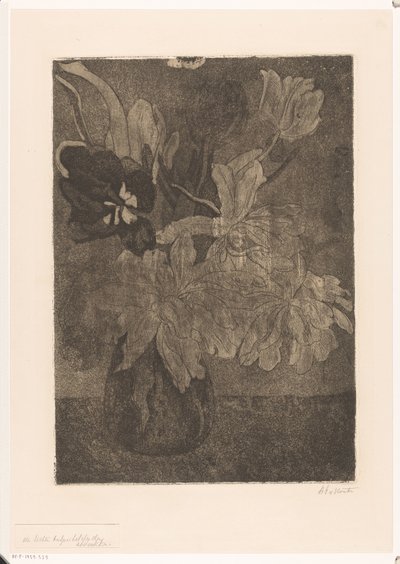 Laleli vazo by Barbara Elisabeth van Houten (signed by artist)