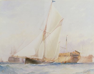 Yelkenli Yat DIONE, Plymouth by Barlow Moore