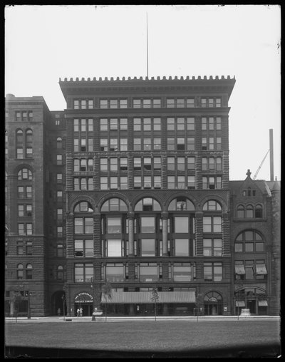Güzel Sanatlar Binası, Chicago, Illinois, ABD, c.1903 (s/b fotoğraf) by Barnes and Crosby
