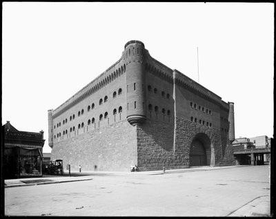 Birinci Alay Cephaneliği, Chicago, Illinois, ABD, c.1891 (s/b fotoğraf) by Barnes and Crosby