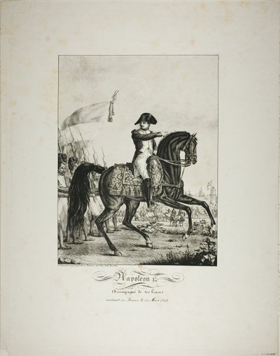 Napolyon, İyi Adamları eşliğinde, 1 Mart 1815'te Fransa'ya Döndü. by Baron François Pascal Simon Gérard