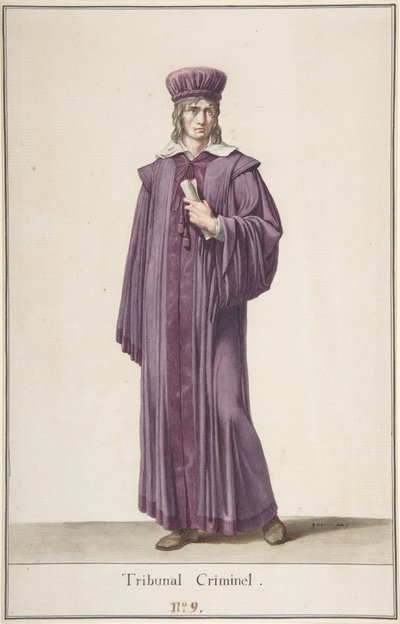 Bir Ceza Mahkemesi Yargıcı, c.1798-99 by Baron Pierre Narcisse Guerin