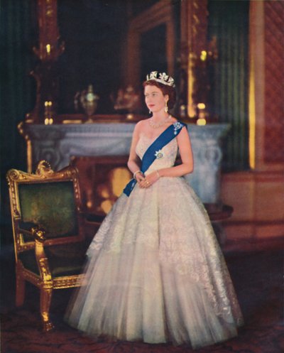 Kraliçe II. Elizabeth, 1953 by Baron Sterling Henry Nahum