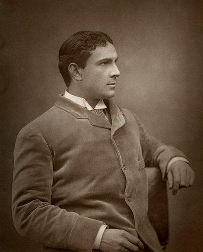 Maurice Barrymore, İngiliz aktör, 1886 by Barraud