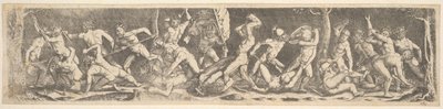 Banner kopyası için savaş, 16. yüzyılın başlarında. by Barthel Beham