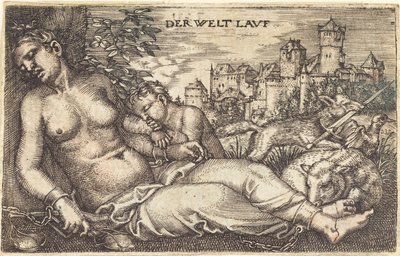 "Der Welt Lavf" (Uyuyan Adalet) by Barthel Beham