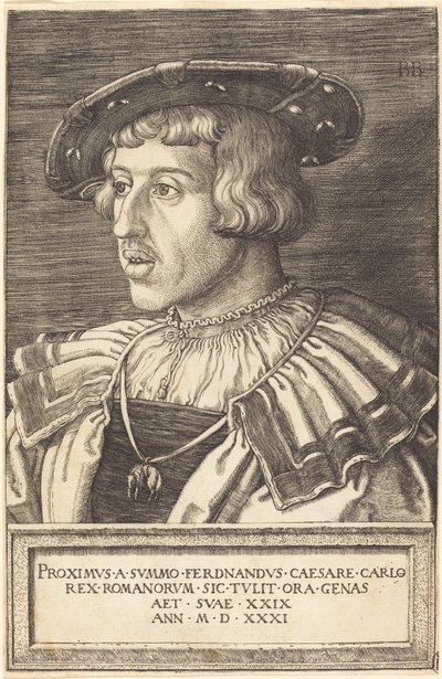İmparator Ferdinand I by Barthel Beham