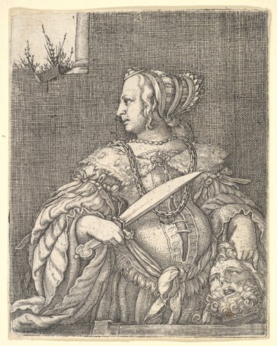 Judith, ca. 1526. by Barthel Beham