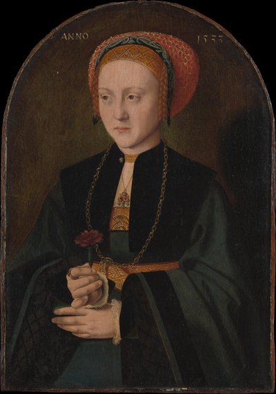 Bir Kadının Portresi, 1533. by Bartholomaeus Bruyn the Elder
