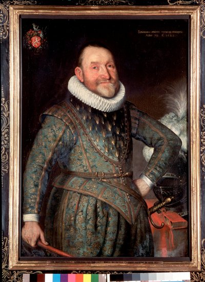Portre du poete francais Theodore Agrippa d
