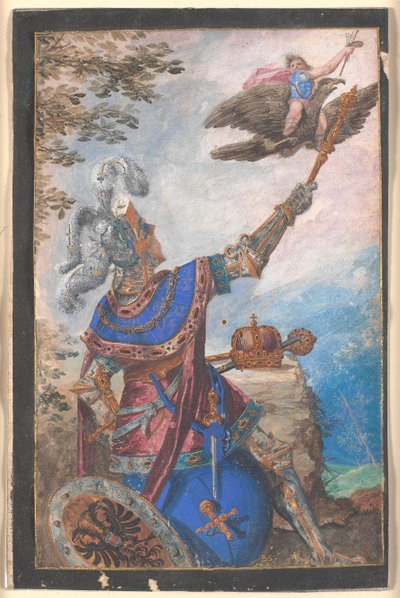 Habsburg Evi Altında Resim Alegorisi by Bartholomäus Strobel d.Y.