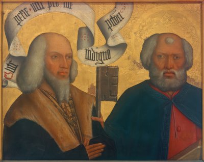 Peter v.Hewen ile Aziz Peter by Bartholomäus Zeitblom