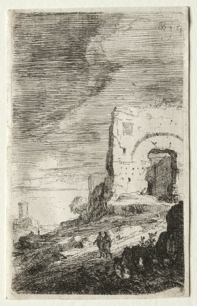 Caracalla Hamamları by Bartholomeus Breenberg