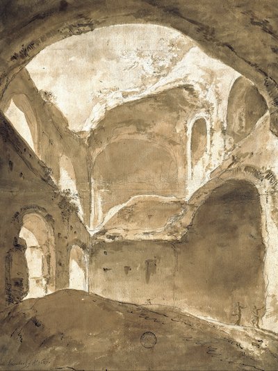 Kadim Bir Harabenin İçi by Bartholomeus Breenbergh
