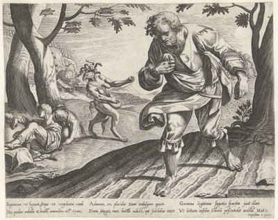 Buğday arasındaki dara benzetmesi by Bartholomeus Willemsz. Dolendo (attributed to)