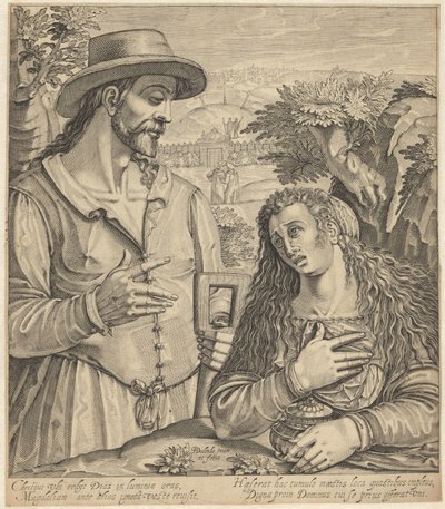İsa Mecdelli Meryem'e Görünüyor by Bartholomeus Willemsz. Dolendo