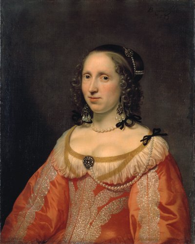 Bir kadının portresi, 1649. by Bartholomeus van der Helst