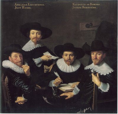 Valon Yetimhanesinin Vekilleri by Bartholomeus van der Helst
