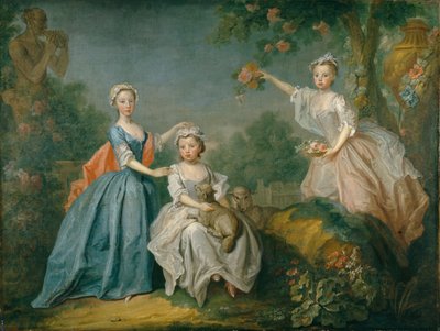 The Ladies Noel, 1740 dolayları (tuval üzerine yağlıboya) by Bartholomew Dandridge