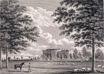 Brockwell Salonu, Herne Tepesi, Lambeth, Londra, 1820 by Bartholomew Howlett