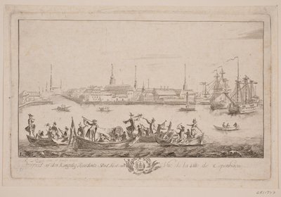 gölden görülen Slotsholmen İzahı by Bartholomæus Roque
