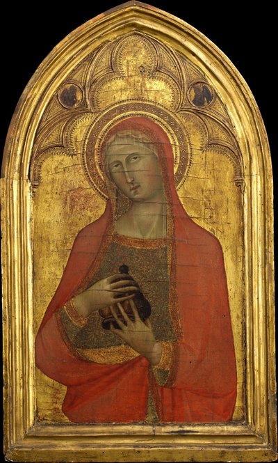 Aziz Mary Magdalen, 14. yüzyılın ortalarında. by Bartolo di Fredi