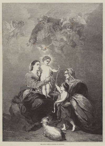 Kutsal Aile by Bartolomé Esteban Murillo