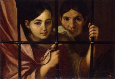 Izgaranın Arkasındaki İki Kadın, 1645 by Bartolomé Esteban Murillo