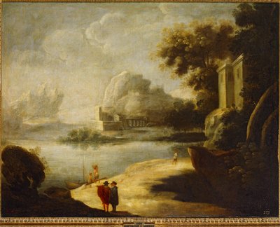 Manzara ... (tuval üzerine yağlıboya) by Bartolomé Esteban Murillo