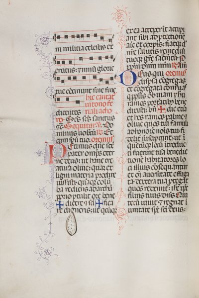 Yanlış satış: Fol. 112v: Palm Sunday ayini, 1469