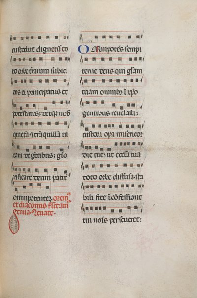 Yanlış satış: Fol. 146: Çeşitli dualar için müzik..., 1469. by Bartolomeo Caporali