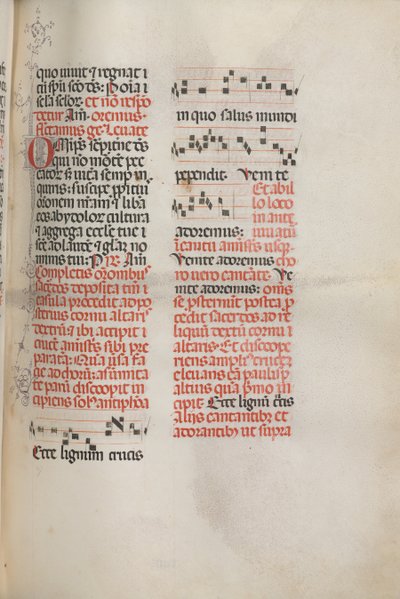Yanlış satış: Fol. 148: Haç ağacına bakın için müzik..., 1469 by Bartolomeo Caporali